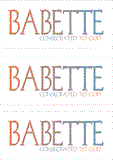 COMPATIBLE NAMES -- REWARD FOR DONATIONS: FEMALE "B"