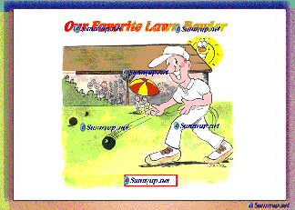 00 BALL SPORTS LAWN BOWLER