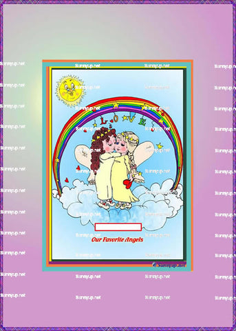 0 BED FAVORITE ANGELS RAINBOW