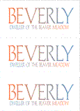 A REWARD FOR DONATIONS -- FIRST NAMES: FEMALE "B"