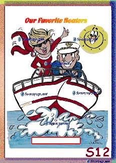 000 BOATING DIGITIZED CARTOONS