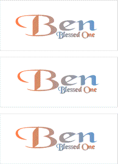 A REWARD FOR DONATIONS: FIRST NAME: MALE "B"