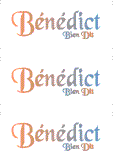 A REWARD FOR DONATIONS -- FIRST NAMES: FRENCH "B"