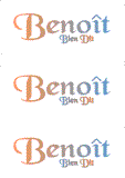A REWARD FOR DONATIONS -- FIRST NAMES: FRENCH "B"