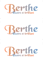A REWARD FOR DONATIONS -- FIRST NAMES: FRENCH "B"