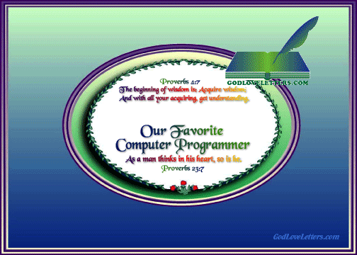 God's Loveletters Our Favorite Programmer