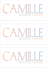 COMPATIBLE NAMES -- REWARD FOR DONATIONS: FEMALE "C"