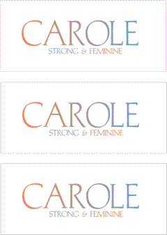 A REWARD FOR DONATIONS -- FIRST NAMES: FEMALE "C"