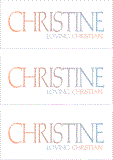 COMPATIBLE NAMES -- REWARD FOR DONATIONS: FEMALE "C"