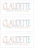 COMPATIBLE NAMES -- REWARD FOR DONATIONS: FEMALE "C"