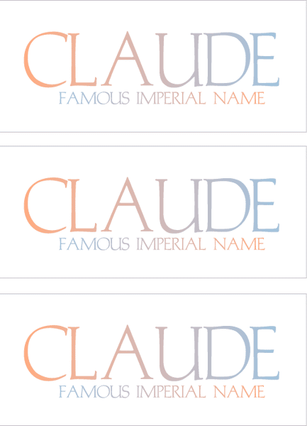 COMPATIBLE NAMES -- REWARD FOR DONATIONS: MALE "C"