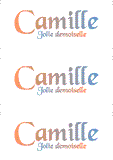 A REWARD FOR DONATIONS -- FIRST NAMES: FRENCH "C"