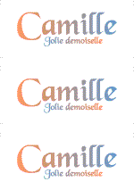 A REWARD FOR DONATIONS -- FIRST NAMES: FRENCH "C"