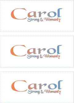 A REWARD FOR DONATIONS -- FIRST NAMES: FEMALE "C"