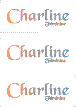 A REWARD FOR DONATIONS -- FIRST NAMES: FRENCH "C"