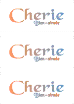 A REWARD FOR DONATIONS -- FIRST NAMES: FRENCH "C"
