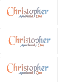 COMPATIBLE NAMES -- REWARD FOR DONATIONS: MALE "C"