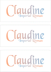 A REWARD FOR DONATIONS -- FIRST NAMES: FEMALE "C"