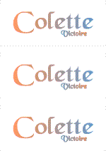 A REWARD FOR DONATIONS -- FIRST NAMES: FRENCH "C"