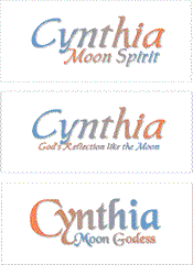 COMPATIBLE NAMES -- REWARD FOR DONATIONS: FEMALE "C"