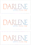 COMPATIBLE NAMES -- REWARD FOR DONATIONS: FEMALE "D"