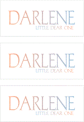COMPATIBLE NAMES -- REWARD FOR DONATIONS: FEMALE "D"