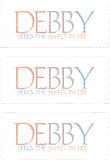 COMPATIBLE NAMES -- REWARD FOR DONATIONS: FEMALE "D"