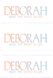 COMPATIBLE NAMES -- REWARD FOR DONATIONS: FEMALE "D"