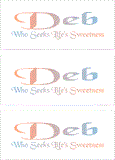 COMPATIBLE NAMES -- REWARD FOR DONATIONS: FEMALE "D"