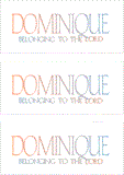 COMPATIBLE NAMES -- REWARD FOR DONATIONS: FEMALE "D"
