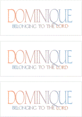 COMPATIBLE NAMES -- REWARD FOR DONATIONS: FEMALE "D"