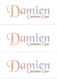 A REWARD FOR DONATIONS: FIRST NAME: MALE "D"