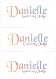 COMPATIBLE NAMES -- REWARD FOR DONATIONS: FEMALE "D"