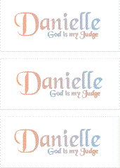 COMPATIBLE NAMES -- REWARD FOR DONATIONS: FEMALE "D"