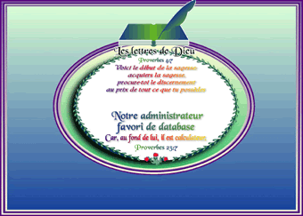 A   AFFAIRES DEVELOPPEUR DATABASE