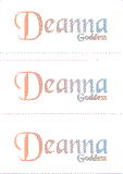 COMPATIBLE NAMES -- REWARD FOR DONATIONS: FEMALE "D"