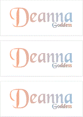 COMPATIBLE NAMES -- REWARD FOR DONATIONS: FEMALE "D"