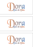 A REWARD FOR DONATIONS -- FIRST NAMES: FRENCH "D, E"