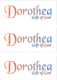 COMPATIBLE NAMES -- REWARD FOR DONATIONS: FEMALE "D"