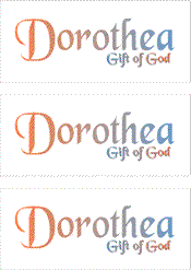 COMPATIBLE NAMES -- REWARD FOR DONATIONS: FEMALE "D"