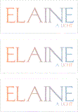 A REWARD FOR DONATIONS -- FIRST NAMES: FEMALE "E"    MODEL DIGITAL