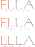 COMPATIBLE NAMES -- REWARD FOR DONATIONS: FEMALE "E"