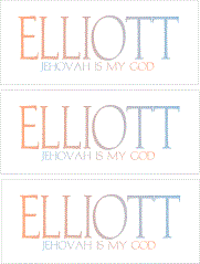 COMPATIBLE NAMES -- REWARD FOR DONATIONS: MALE "E"