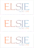 A REWARD FOR DONATIONS -- FIRST NAMES: FEMALE "E"    MODEL DIGITAL