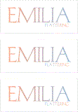 A REWARD FOR DONATIONS -- FIRST NAMES: FEMALE "E"    MODEL DIGITAL