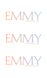 A REWARD FOR DONATIONS -- FIRST NAMES: FEMALE "E"    MODEL DIGITAL