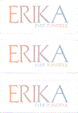 A REWARD FOR DONATIONS -- FIRST NAMES: FEMALE "E"    MODEL DIGITAL