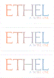 A REWARD FOR DONATIONS -- FIRST NAMES: FEMALE "E"    MODEL DIGITAL