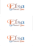 A REWARD FOR DONATIONS -- FIRST NAMES: FRENCH "D, E"
