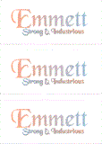 COMPATIBLE NAMES -- REWARD FOR DONATIONS: MALE "E"